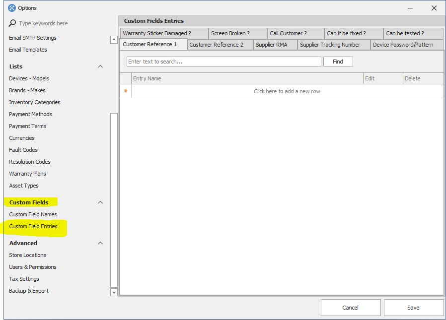 customfields_settings