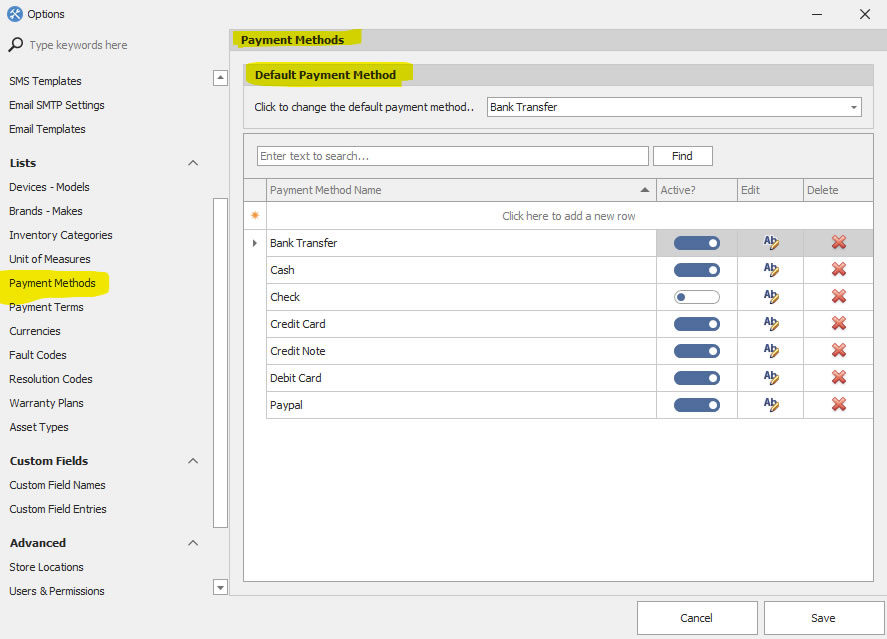 openrma-paymentmethods-settings