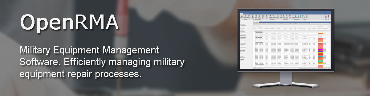 Military equipment management Software